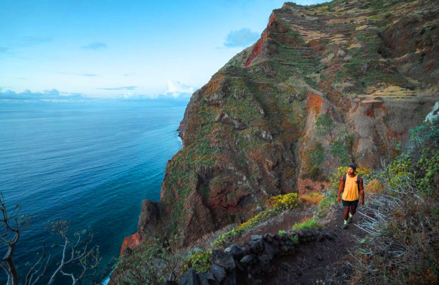 Achada da cruz, trail